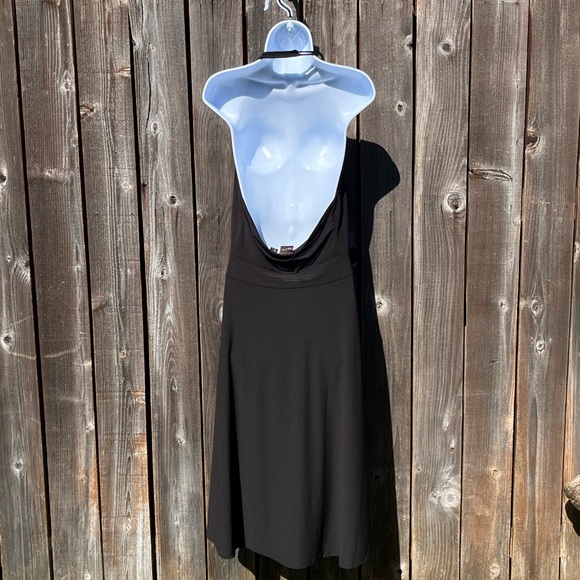 Free Press black halter dress size large - Picture 11 of 17
